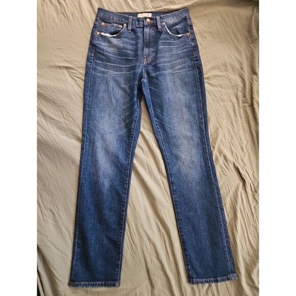 Madewell Denim - Madewell High Rise Slim Boy Jean 27